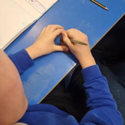 As part of our enquiry, we had an art day! We made cartouches.