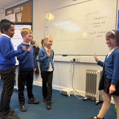 Year 4 have been learning about healthy relationships and how these make people feel included