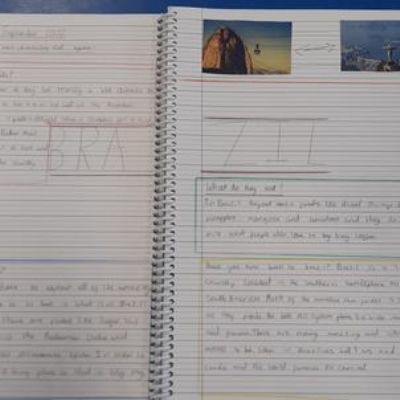 Have a look at our first piece of writing in Year 5 - a non-chronological report about Brazil. The presentation is stunning