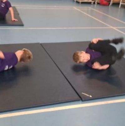 In PE we have been learning to transfer matching sequences in unison and using a canon.