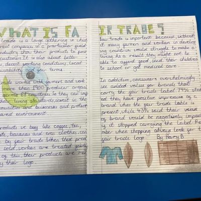In English we have written explanations on Fair Trade linked to our enquiry.