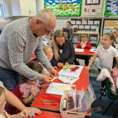 Poppy Bunting Sewing afternoon