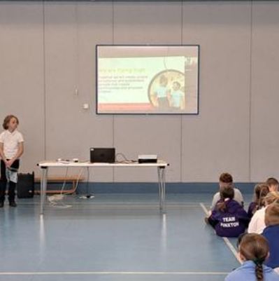 This week, our head boy and girl launched our new children's characteristics