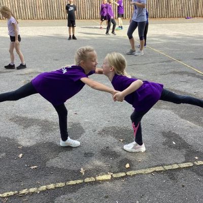 In PE, we have worked on symmetry and asymmetry balances.