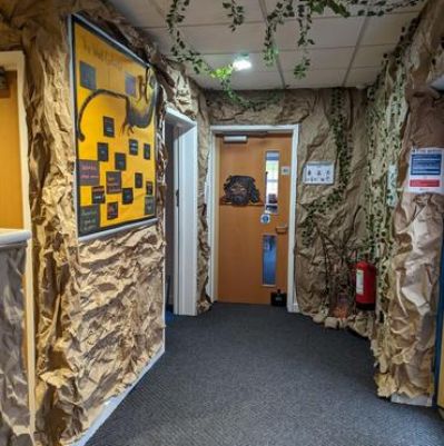 Have a look at our incredible immersion ready for our spring term enquiry: Is it survival of the fittest?