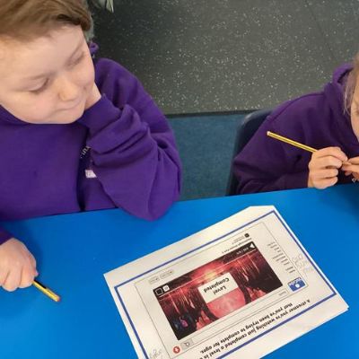 For 'Safer Internet Day' we looked at what we use the internet for, how technology has changed and how to be safe.